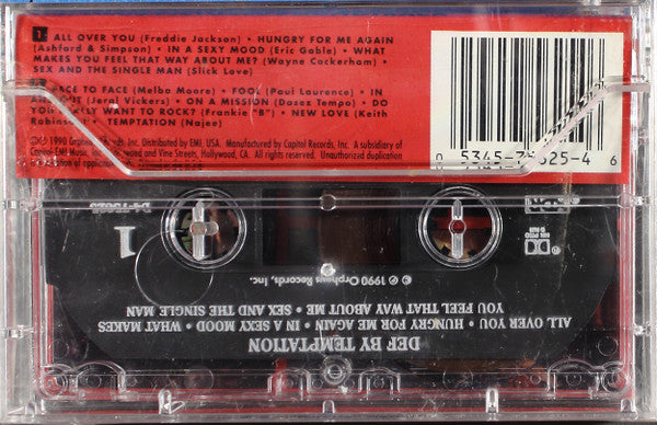 Various : Def By Temptation (Original Motion Picture Soundtrack) (Cass, Comp, Dol)