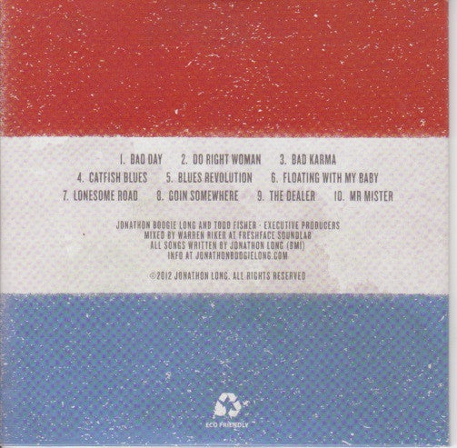 Jonathon Boogie Long And The Blues Revolution : Jonathon Boogie Long And The Blues Revolution (CD, Album, Gat)