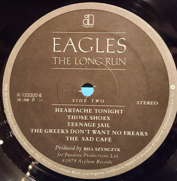 Eagles : The Long Run (LP, Album, Club, RCA)