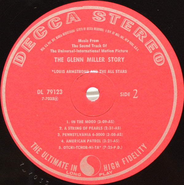 The Universal-International Orchestra : The Glenn Miller Story (LP, Album, RE)