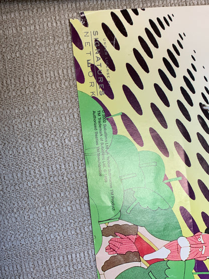 Beatles Yellow Submarine 2002 Poster 22x35 inch