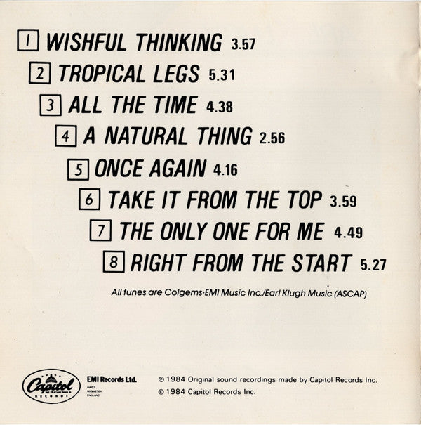 Buy Earl Klugh : Wishful Thinking (CD, Album) Online for a great