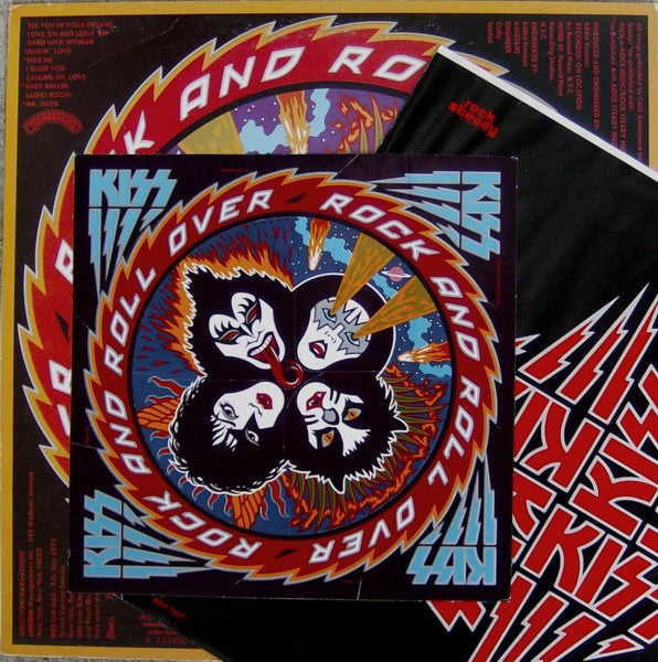 Kiss : Rock And Roll Over (LP, Album, Club, Blu)