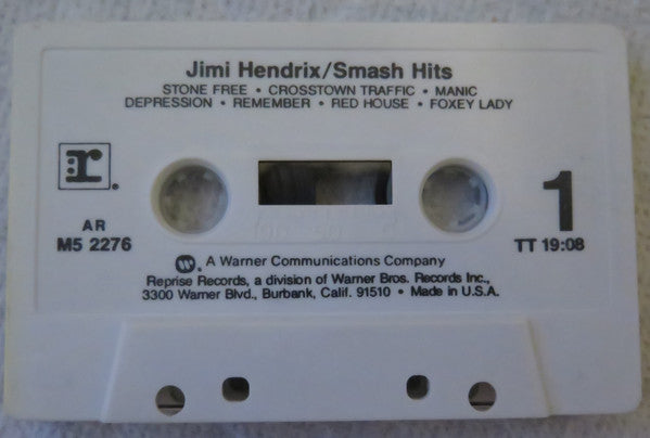 Jimi Hendrix : Smash Hits (Cass, Comp, RE)