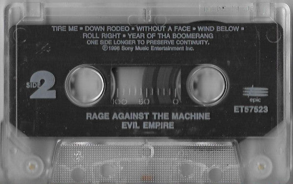 Rage Against The Machine : Evil Empire (Cass, Album)