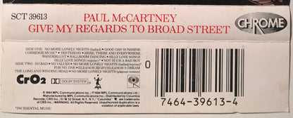 Paul McCartney : Give My Regards To Broad Street (Cass, Album, CrO)