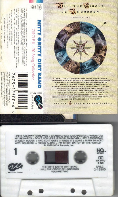 Nitty Gritty Dirt Band : Will The Circle Be Unbroken Volume Two (Cass, Album, HQ )