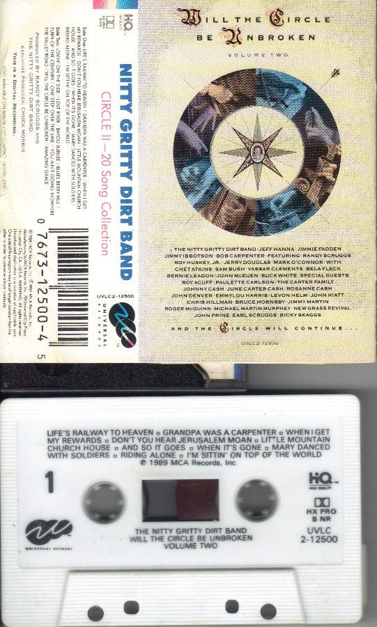 Nitty Gritty Dirt Band : Will The Circle Be Unbroken Volume Two (Cass, Album, HQ )
