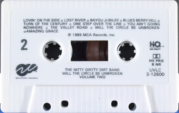 Nitty Gritty Dirt Band : Will The Circle Be Unbroken Volume Two (Cass, Album, HQ )