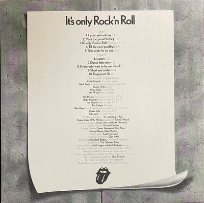 The Rolling Stones : It's Only Rock 'N Roll (LP, Album, PRC)
