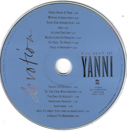 Yanni (2) : Devotion: The Best Of Yanni (CD, Comp)