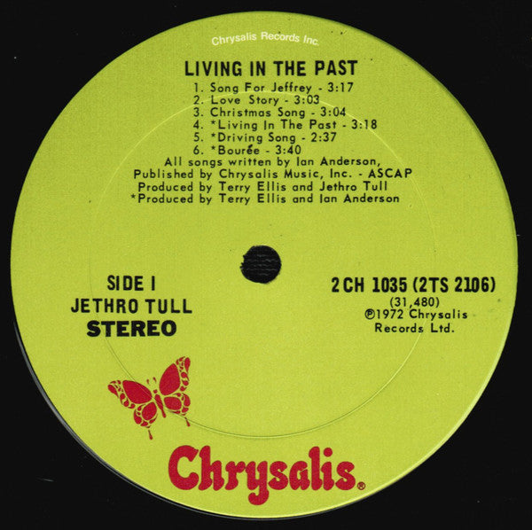 Jethro Tull : Living In The Past (2xLP, Comp)