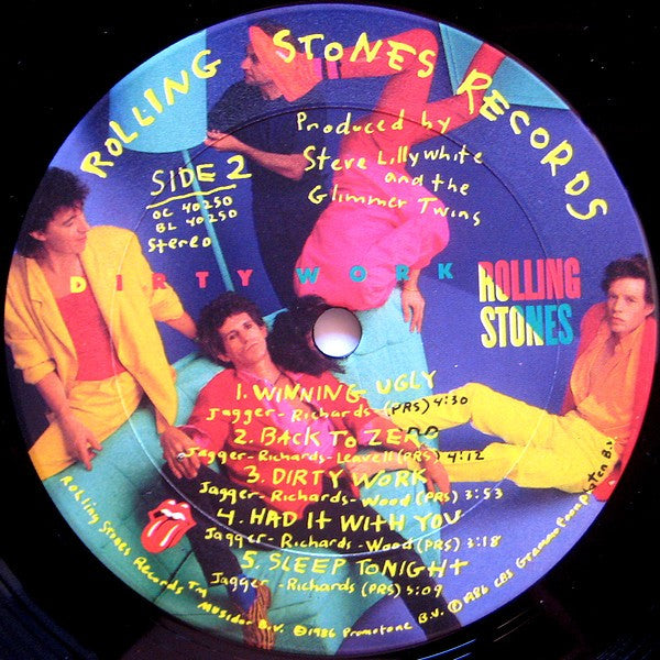 Buy The Rolling Stones : Dirty Work (LP, Album, Pit) Online for a
