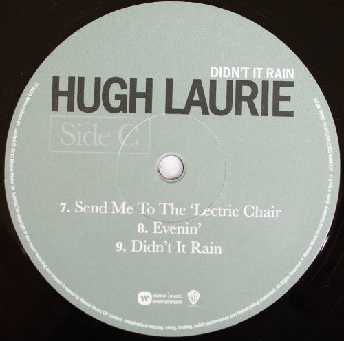 Hugh Laurie : Didn't It Rain (2xLP, Album)