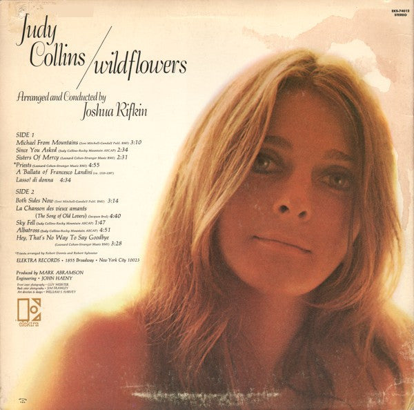 Judy Collins : Wildflowers (LP, Album, All)