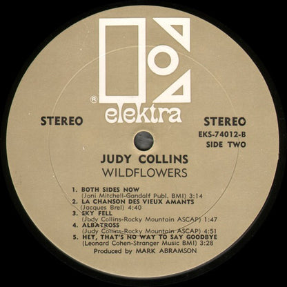 Judy Collins : Wildflowers (LP, Album, All)