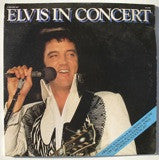 Elvis Presley : Elvis In Concert (2xLP, RE)