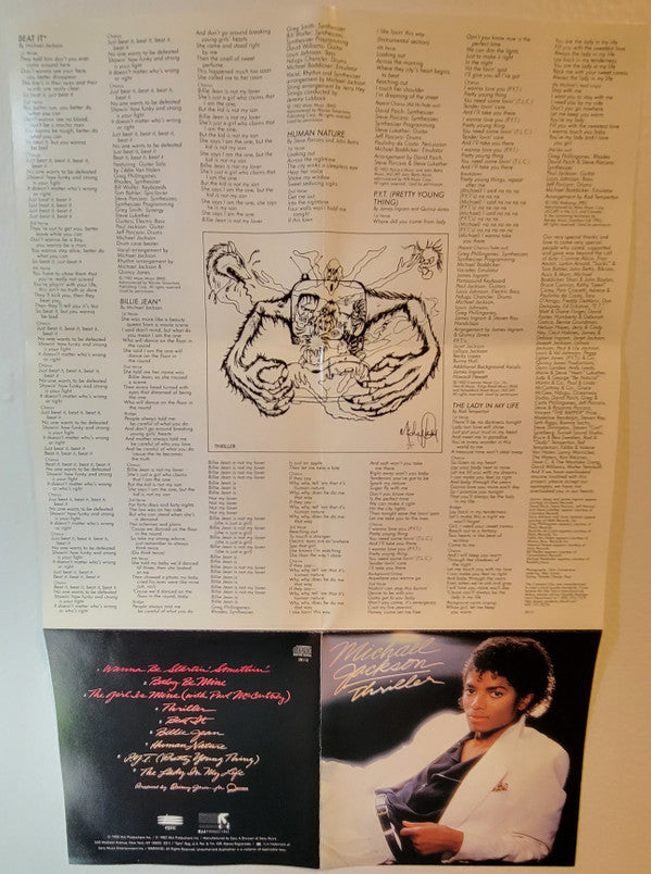 Michael Jackson - Thriller (CD, Album, RP) (Near Mint (NM or M-))