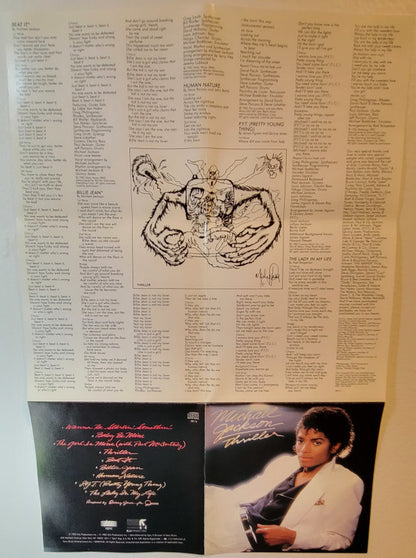 Michael Jackson : Thriller (CD, Album, RP)