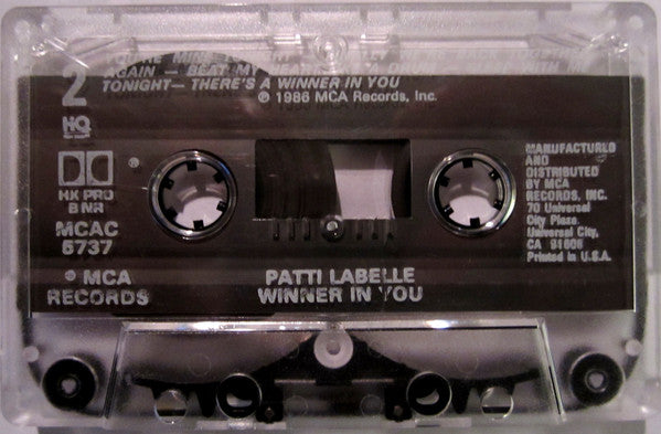 Patti LaBelle : Winner In You (Cass, Album, Dol)