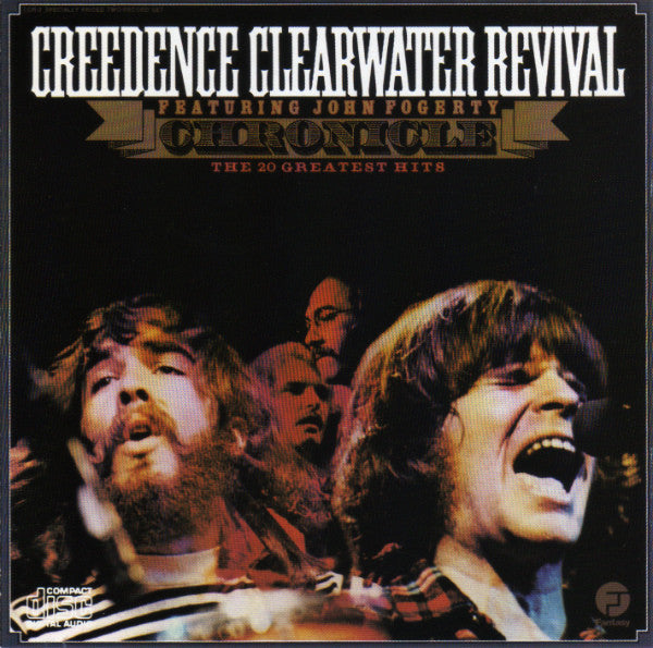 Creedence Clearwater Revival Featuring John Fogerty : Chronicle (The 20 Greatest Hits) (CD, Comp, Club)