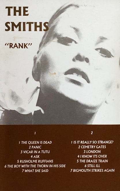 The Smiths : Rank (Cass, Album, SR,)
