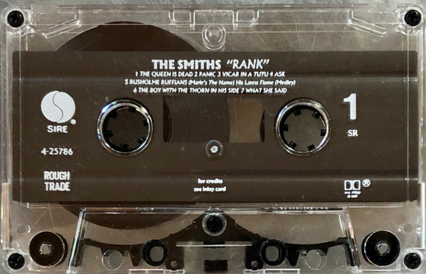 The Smiths : Rank (Cass, Album, SR,)