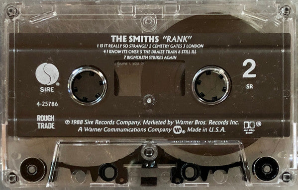 The Smiths : Rank (Cass, Album, SR,)