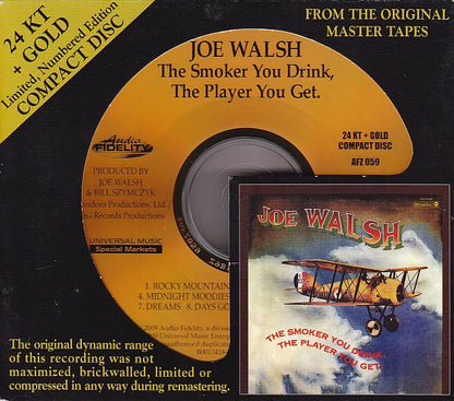 Joe Walsh : The Smoker You Drink, The Player You Get (HDCD, Album, Ltd, Num, RE, RM)