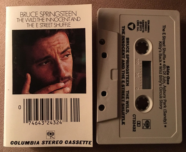 Bruce Springsteen : The Wild, The Innocent &  The E Street Shuffle (Cass, Album)