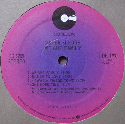 Sister Sledge : We Are Family (LP, Album, PR )