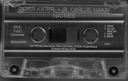 Peter Kater & R. Carlos Nakai : Natives (Cass, Album)