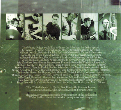 The Wrong Object : After The Exhibition (CD, Album)