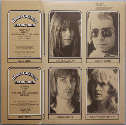 Elton John : Honky Château (LP, Album, RE, Glo)