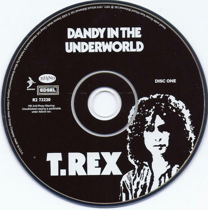 T. Rex : Dandy In The Underworld (CD, Album, RE, RM + CD, Comp, RE, RM + Comp)