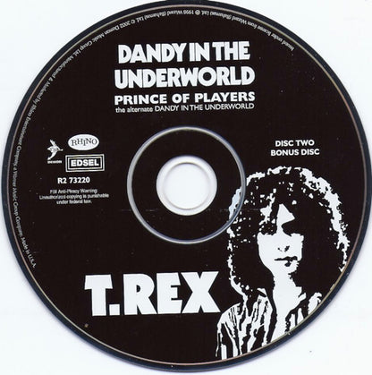T. Rex : Dandy In The Underworld (CD, Album, RE, RM + CD, Comp, RE, RM + Comp)