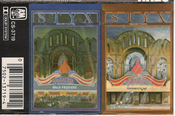 Styx : Paradise Theater (Cass, Album)