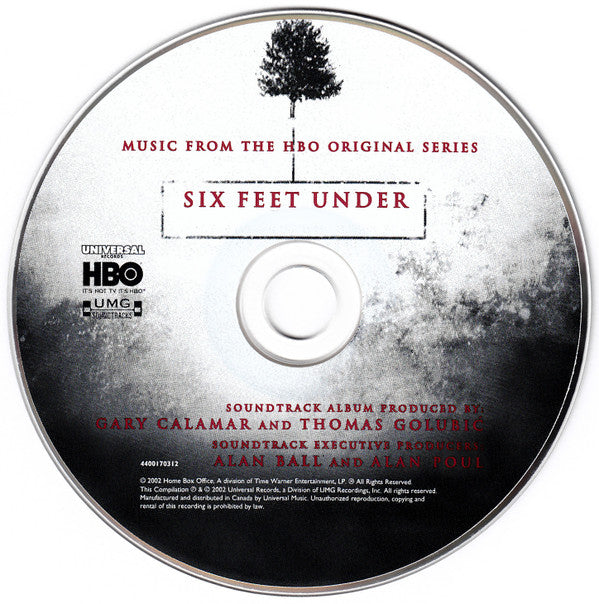 Various : Six Feet Under (Music From The HBO Original Series) (CD, Comp)