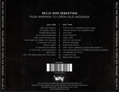Belle And Sebastian* : Push Barman To Open Old Wounds (2xCD, Comp, RM)