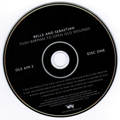 Belle And Sebastian* : Push Barman To Open Old Wounds (2xCD, Comp, RM)