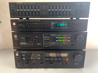 Kenwood Rack * Kenwood GE-34 Equalizer * KT-42B Tuner * KX-42B Cassette Deck * KA-92B Integrated Amp