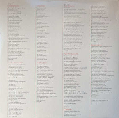 Rush : Signals (LP, Album, 53 )