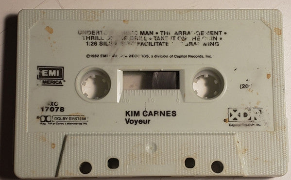 Kim Carnes : Voyeur (Cass, Album, Win)