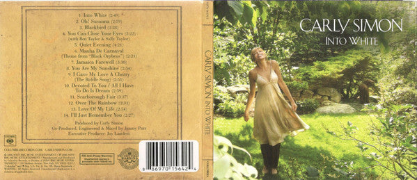 Carly Simon : Into White (CD, Album)