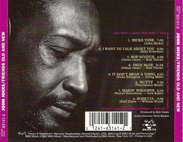 John Hicks : Friends Old And New (CD, Album)
