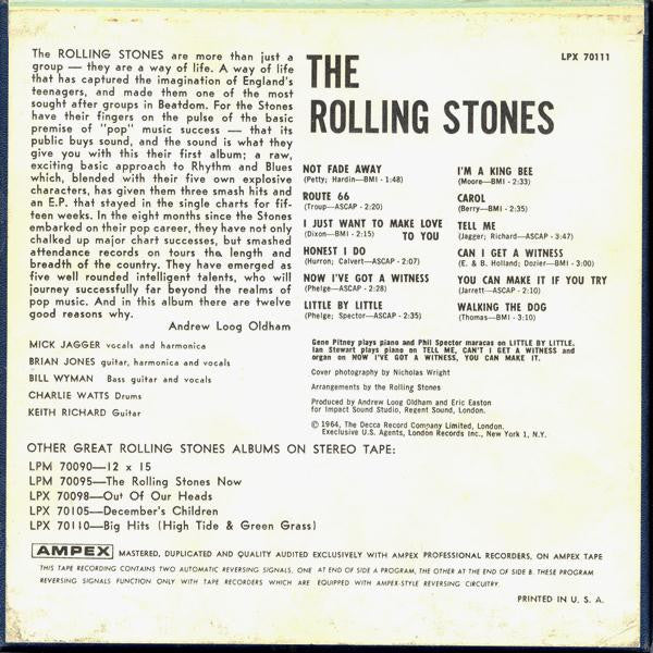The Rolling Stones : England's Newest Hit Makers (Reel, 4tr Stereo, 7" Reel, Album)