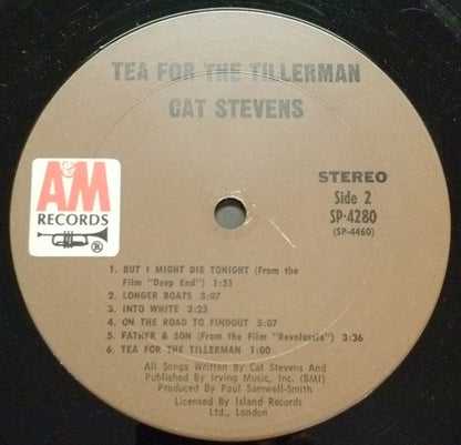 Cat Stevens : Tea For The Tillerman (LP, Album, Pit)