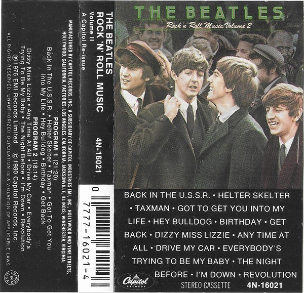 The Beatles : Rock 'n' Roll Music, Volume 2 (Cass, Comp, RE)