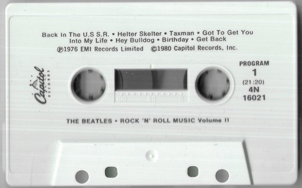 The Beatles : Rock 'n' Roll Music, Volume 2 (Cass, Comp, RE)