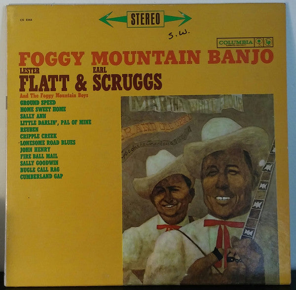 Lester Flatt & Earl Scruggs* And The Foggy Mountain Boys : Foggy Mountain Banjo (LP, Album, RP)